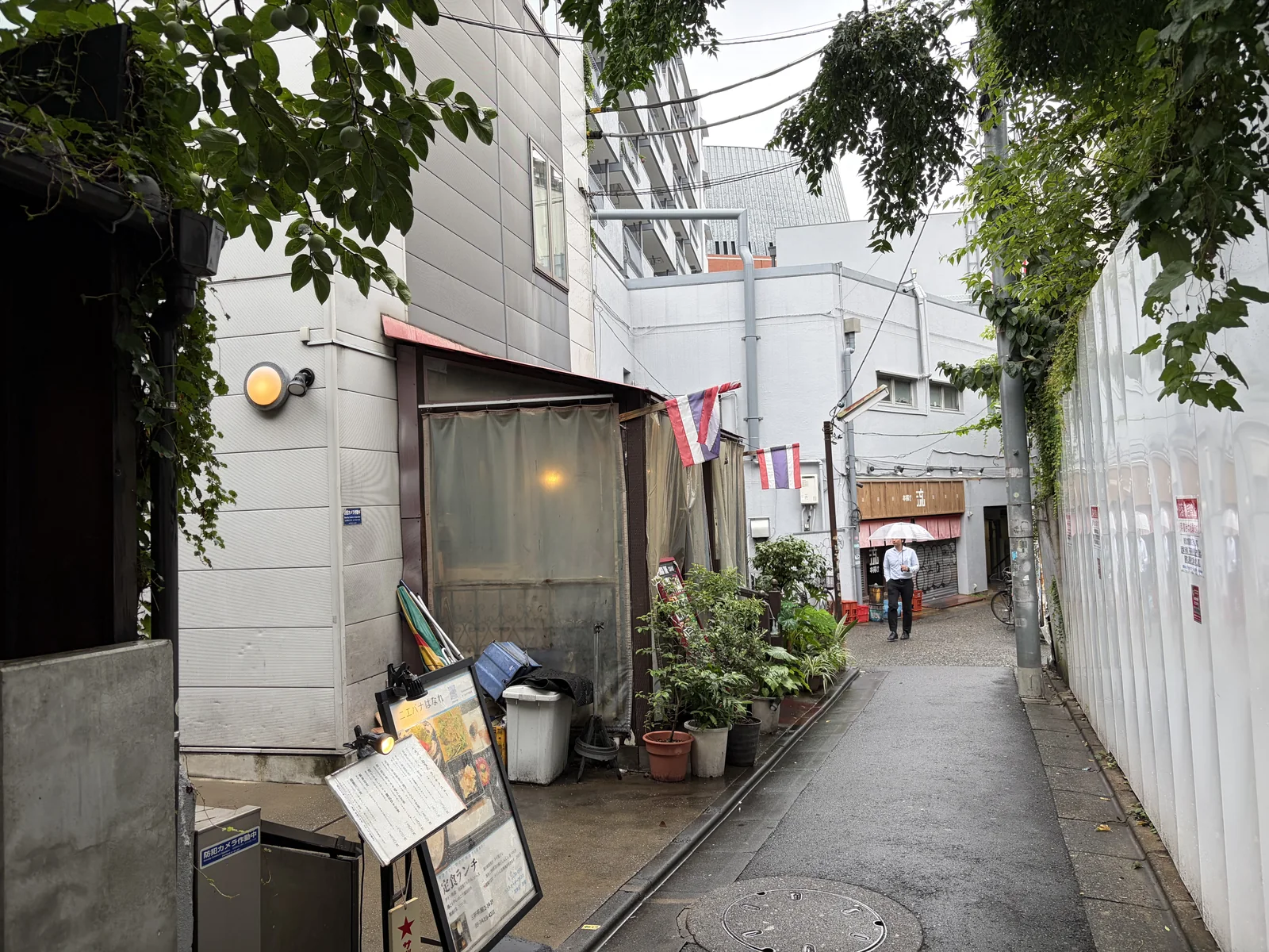 三轩茶屋的小巷