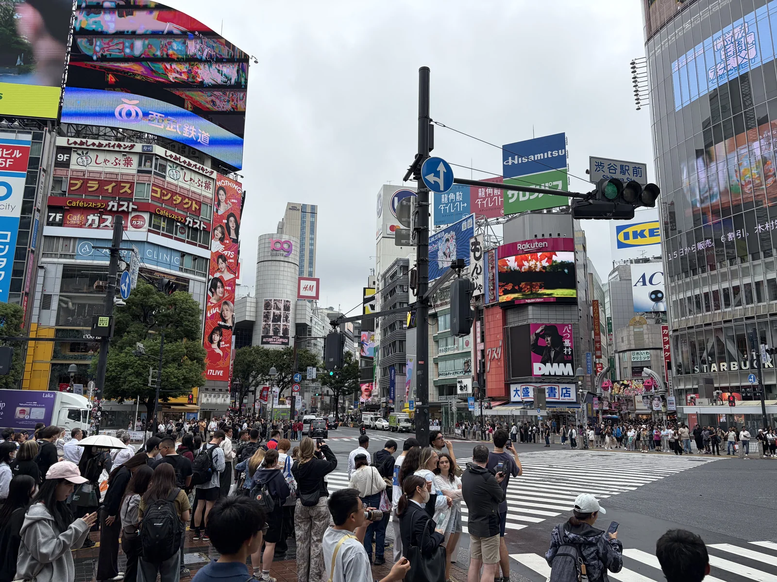 涩谷路口